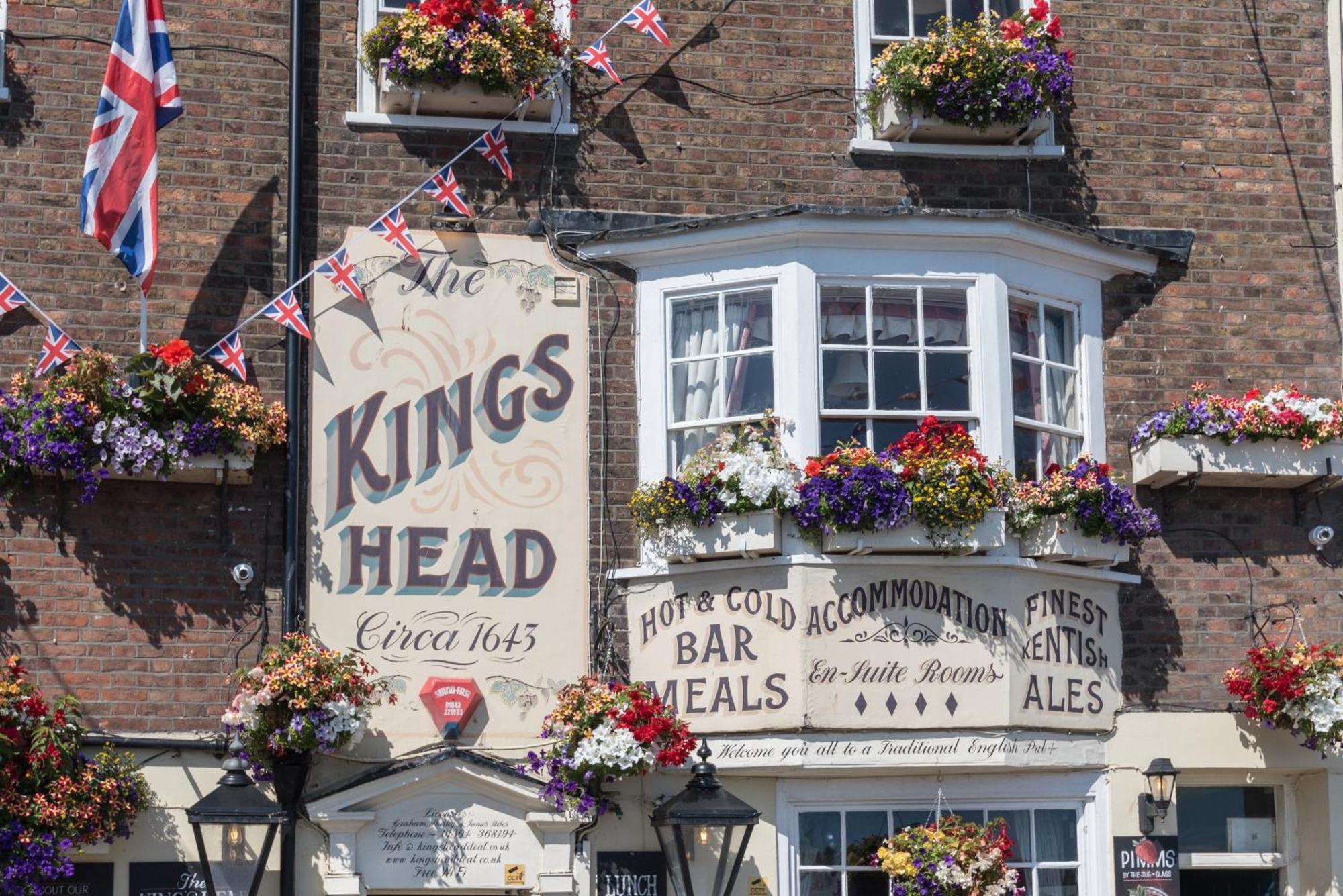 Bed and Breakfast The Kings Head Deal Exteriér fotografie